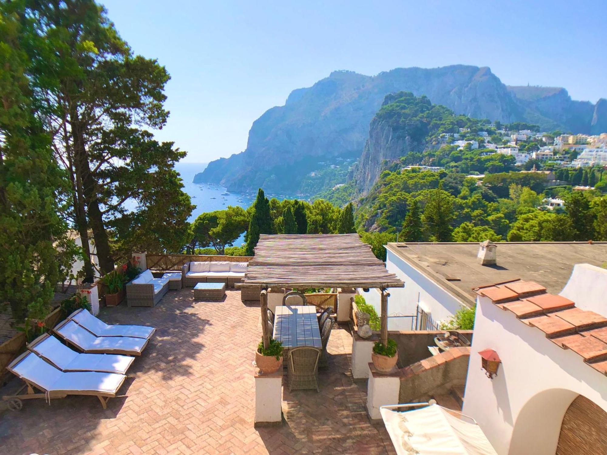 Terrazza Tragara Villa Capri Eksteriør billede